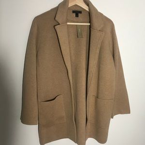 NWT JCrew Sweater Blazer Size M